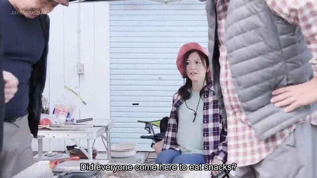 Synnful Japanese Wife Gangbanged at Camp - RIRIKO KINOSHITA